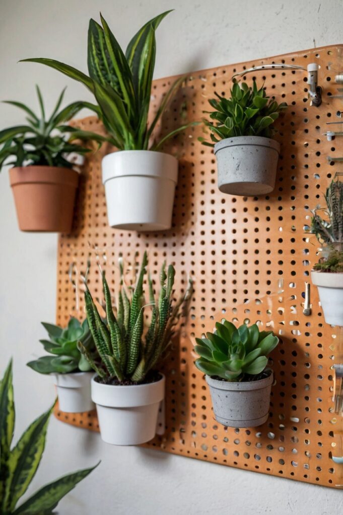 Pegboard for Plants