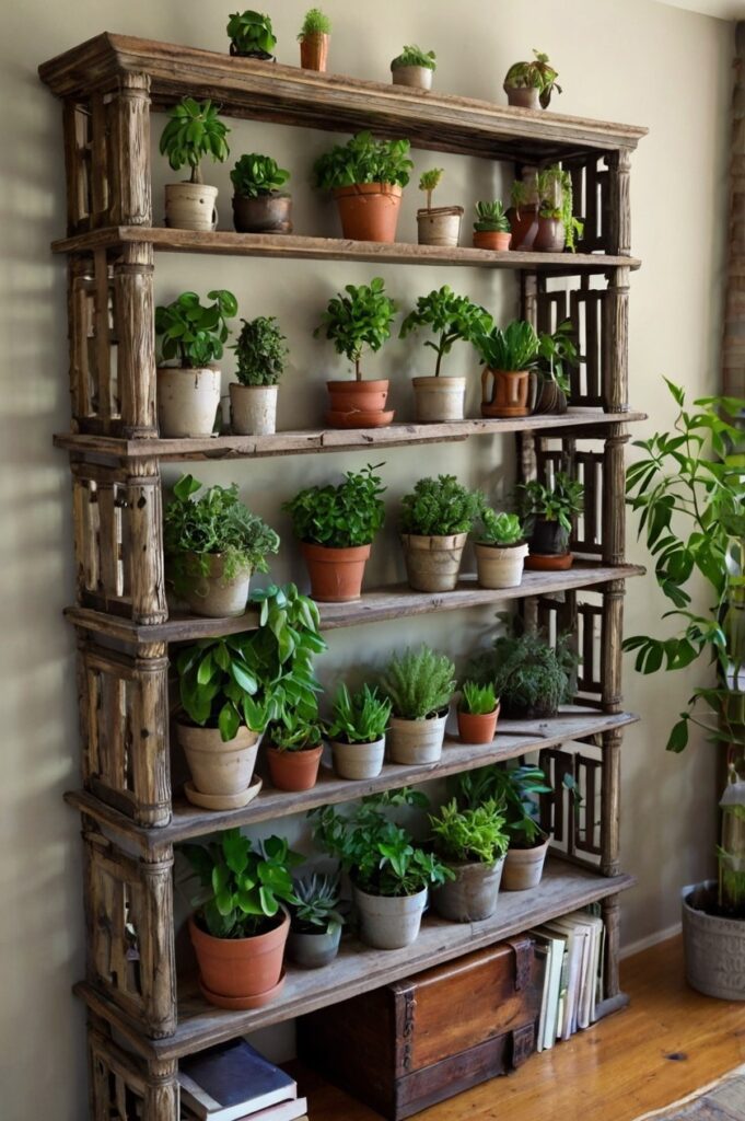 Vertical Plant Shelving