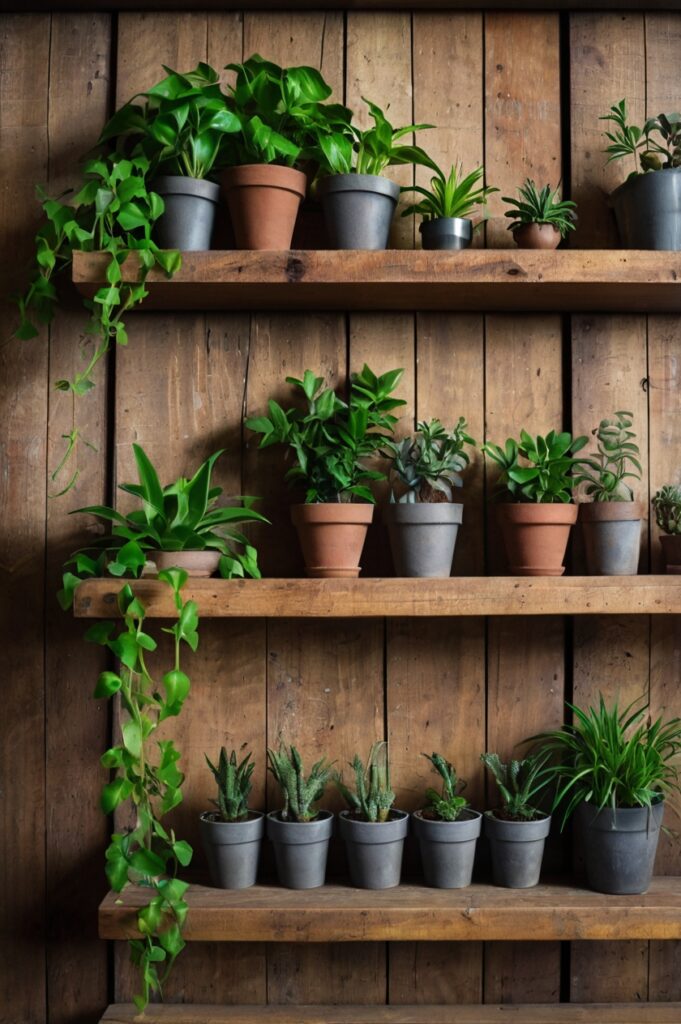 Vertical Plant Shelving