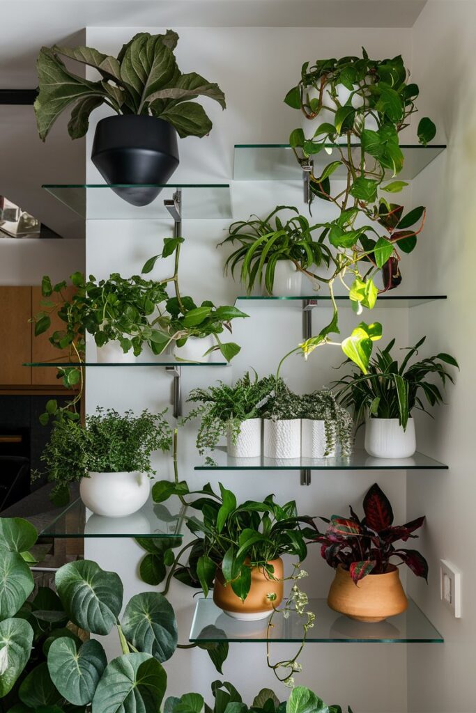 Vertical Plant Shelving