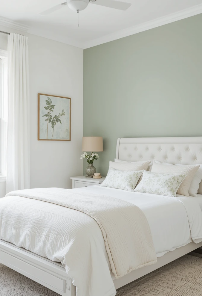 white bedroom