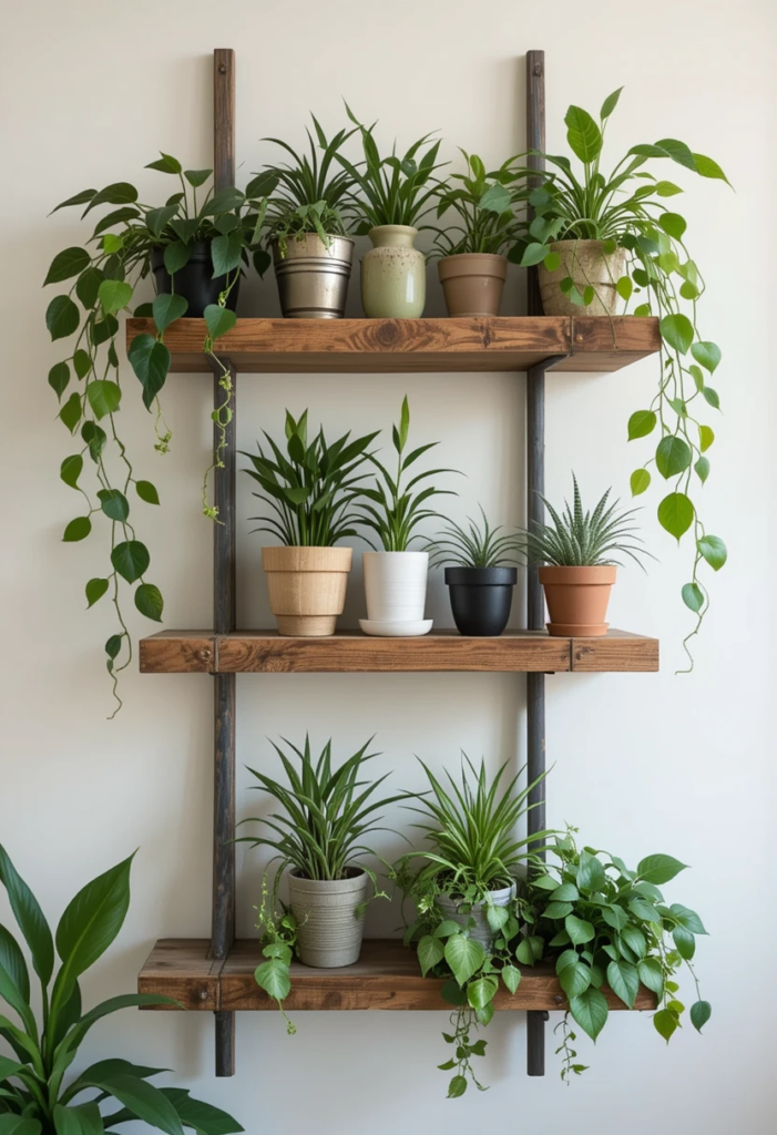 Floating Shelf Ladder