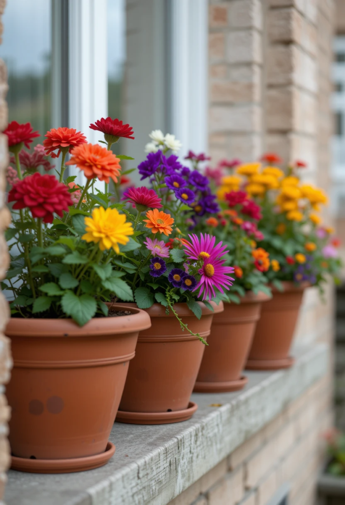 terracotta pots