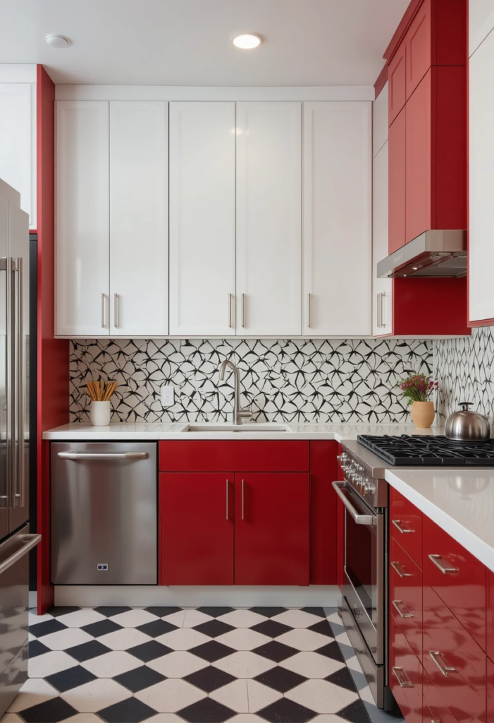 Bold Kitchen Color