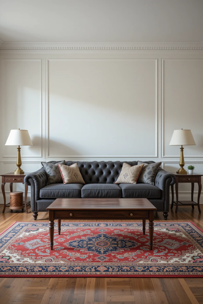 Tufted Sofa for Classic Elegance