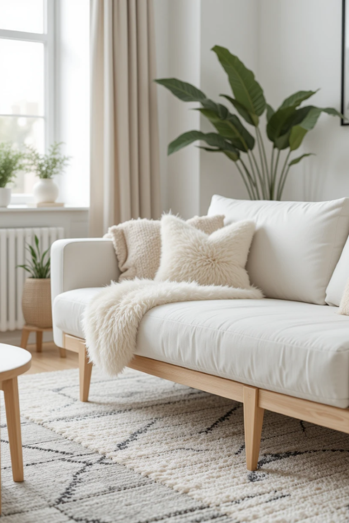 Scandinavian-Inspired Sofa